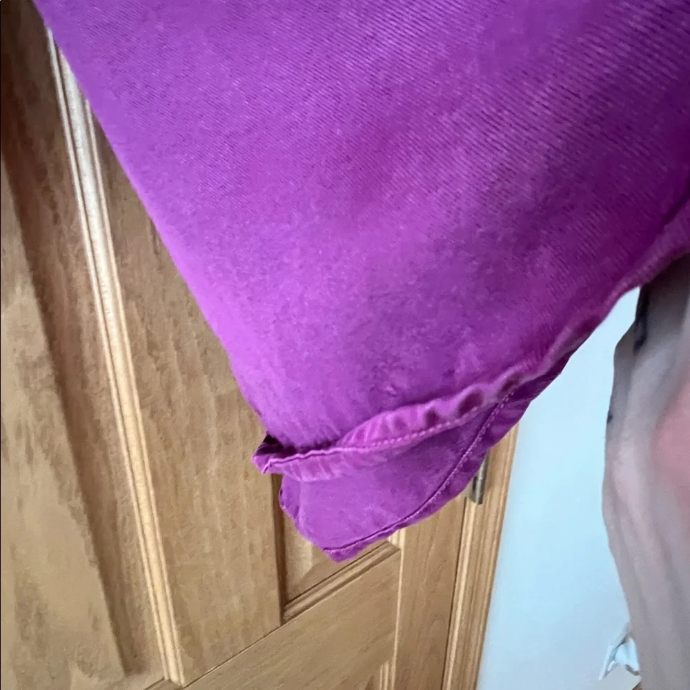 Pulp Purple Button Down Blouse - Picture 4 of 4